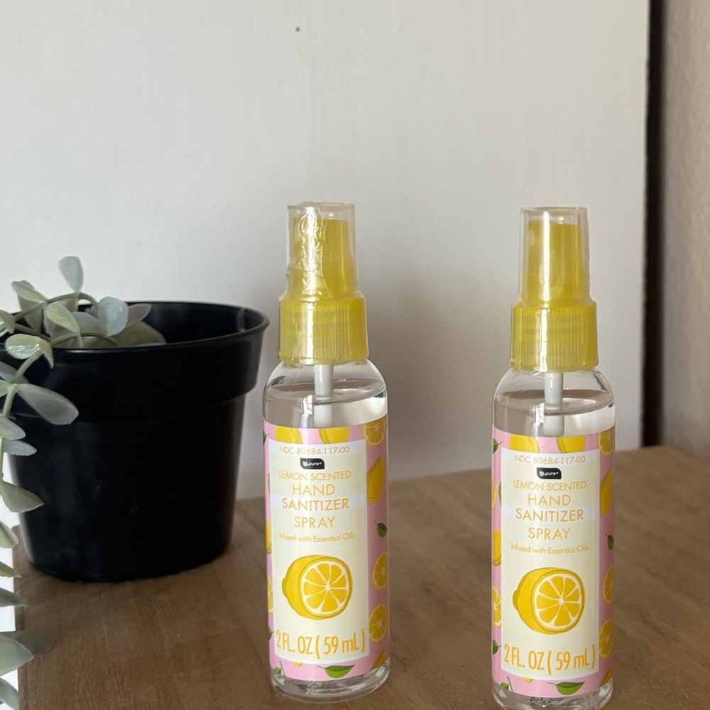 B-pure Lemon sanitizer spray